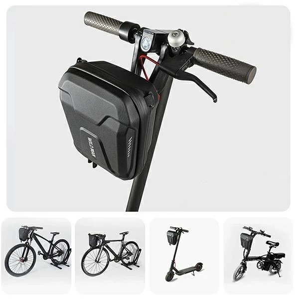 Wildman E8 Fahrradtasche Rahmentasche 3L Wasserdicht Schwarz