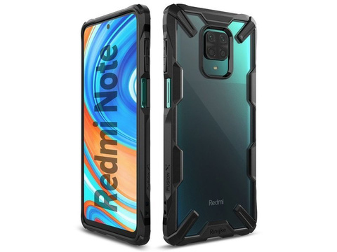 Etui Ringke Fusion X für Xiaomi Redmi Note 9S/ Pro/ Max Black