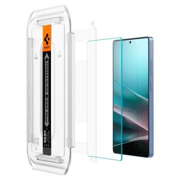 Panzerglas für Samsung Galaxy S25 Ultra Spigen Glas.TR EZ Fit HD 2er-Pack Klar