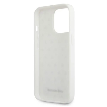 Etui Mercedes MEHCP13XESPWH für Apple iPhone 13 Pro Max 6,7" Hardcase Silver Stars Pattern