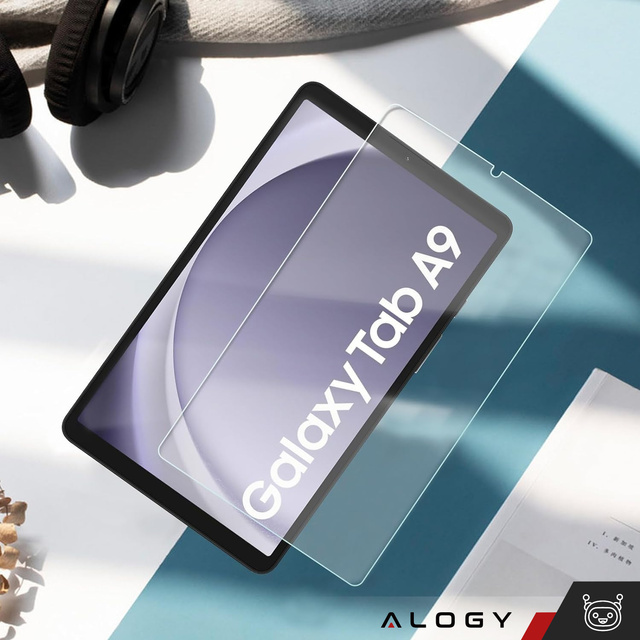 2x Szkło hartowane do Samsung Galaxy Tab A9 2023 8.7" 2gen X110 / X115 na ekran Alogy Screen Protector Pro+ 9H