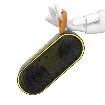 Dudao tragbarer drahtloser Bluetooth-Lautsprecher gelb (Y9 gelb)