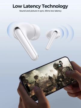 Joyroom Funpods Series JR-FB3 Bluetooth 5.3 TWS Kabellose Kopfhörer - Weiß