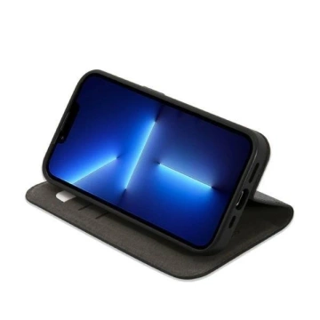 Etui Guess GUBKP14LHG4SHK do Apple iPhone 14 Pro 6,1" czarny/black book 4G Vintage Gold Logo