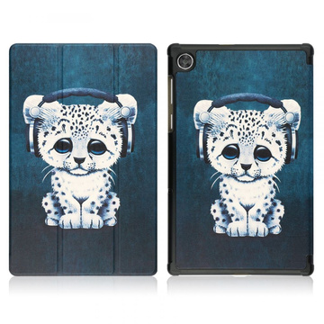 Etui Smart Case Alogie für Lenovo Tab M10 10.1 2ND Gen TB-X306 X/F/L Sad Cat