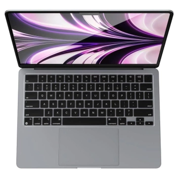 Spigen Glass FC Panzerglas für Apple MacBook Air 13 2022 Schwarz