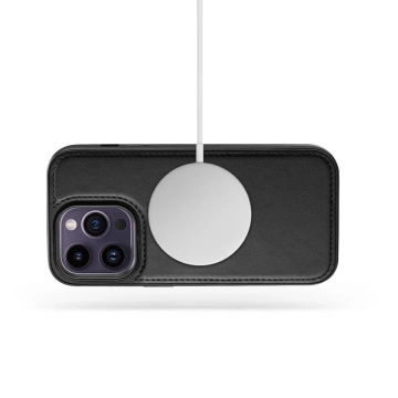 Etui Portemonnaie Wallet MagSafe für Apple iPhone 15 Schwarz
