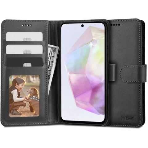 Etui portfel Wallet do Samsung Galaxy A35 5G Black