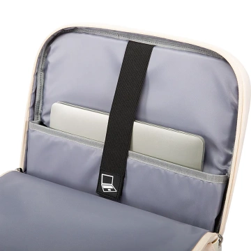 Bange wasserdichter Rucksack für 15,6-Zoll-Laptop, Stadtreisender, 45 x 30 x 16 cm, für Arbeit, Flugzeug, Herren, Damen, mit USB-Anschluss Schwarz