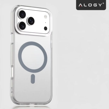 Apple iPhone 17 Pro Max Hülle – Matte MagSafe-Abdeckung mit Linsenschutz, schlank und kratzfest, perfekte Passform – Alogy Skinny MatteCase™ Weiß