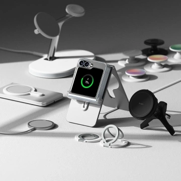Ringke Slim Hinge Magnetic MagSafe Hülle für Galaxy Z Flip 6 Matt Clear