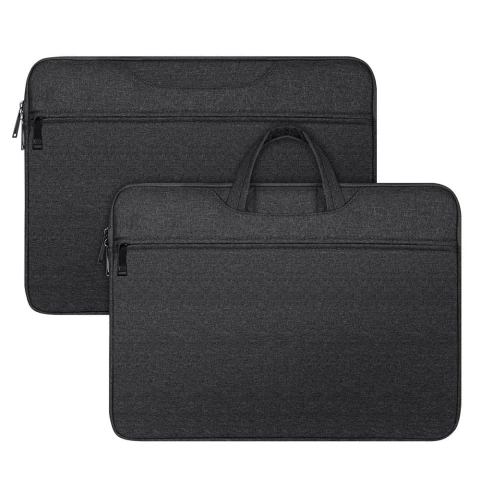 DUX DUCIS LBTC – Laptoptasche 14–15,4 Zoll, horizontale Handtasche – Schwarz