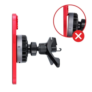 Uchwyt Samochodowy z Ładowarką Indukcyjną Forcell Cool Mag Qi2 MagSafe 15W