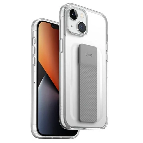 Etui na telefon UNIQ Heldro Mount do Apple iPhone 14 6,1" przeźroczysty/lucent clear