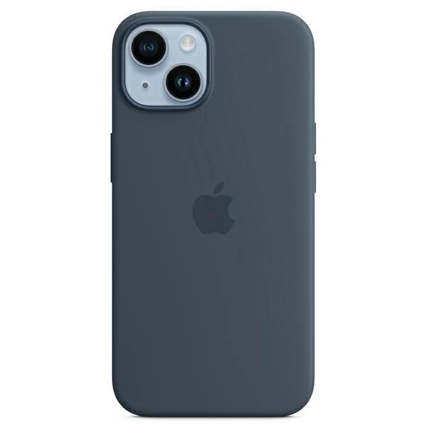Etui Apple MPT53ZM/A für iPhone 14 Plus 6,7" MagSafe niebieski/storm blue Silikonhülle