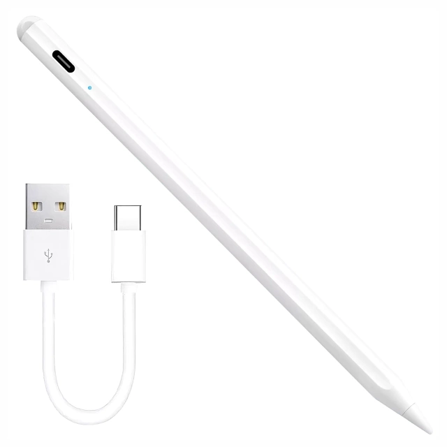 Rysik Alogy Stylus Pen Pencil dotykowy do ekranów telefonu tabletu do Apple iPad / iPhone Biały