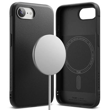 Etui Ringke Onyx Magnetic MagSafe für iPhone 16e Schwarz
