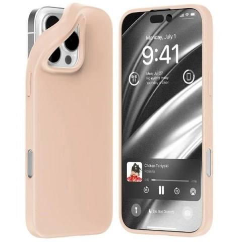 Etui Mercury Soft do iPhone 16 Pro Max 6,9" Piaskowy róż