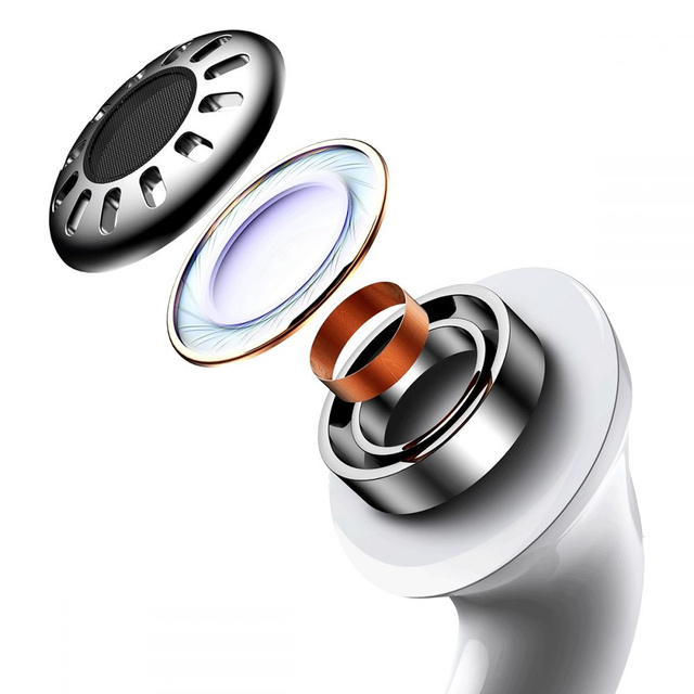 Słuchawki bezprzewodowe Baseus W3 TWS Wireless White