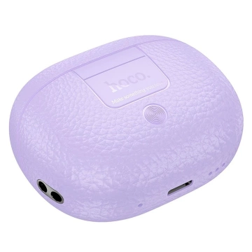 HOCO TWS EQ23 Kabellose Bluetooth-Kopfhörer mit Ladehülle, Lila