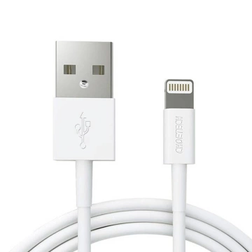 Choetech-zertifiziertes Kabel USB-A-Kabel - Lightning MFI 1,8 m weiß (IP0027)