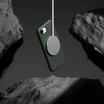 Etui Ringke Onyx Magnetic MagSafe für iPhone 16e Dunkelgrün