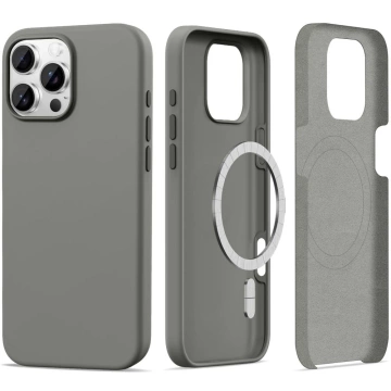 Etui do iPhone 16 Pro Max Tech-Protect Silikon MagSafe Matte Clay