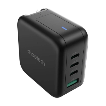 Choetech PD6055 GaN 70W USB-C USB-A Wandladegerät mit Adaptern