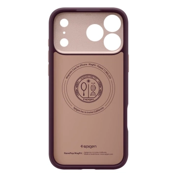 Etui Ochronne do iPhone 17 Pro Spigen Nano Pop Mag MagSafe Burgundy