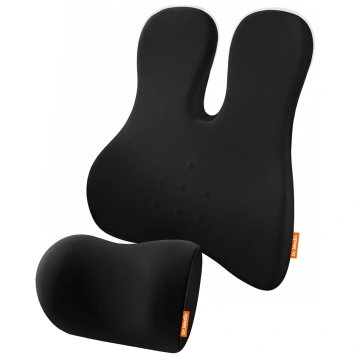 Poduszka Samochodowa 2w1 z Masażem i Podgrzewaniem – ergonomiczne wsparcie szyi, karku, pleców i odcinka lędźwiowego, elektryczny masażer z wibracjami dla kierowcy i pasażera – Dr.Medic RelaxTherapyHeat™