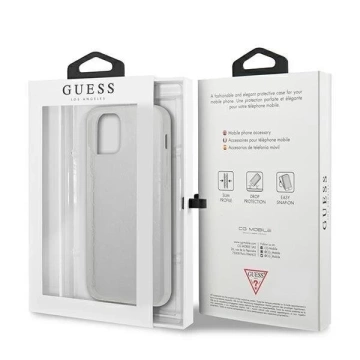 Guess GUHCP12M3D4GTR iPhone 12/12 Pro 6,1" transparentes Hardcase 4G 3D Pattern Collection