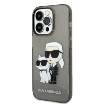 Etui Karl Lagerfeld KLHCP14XHNKCTGK für iPhone 14 Pro Max 6,7" Hardcase Gliter Karl