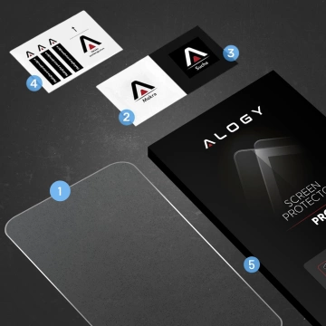 Gehärtetes Glas für Samsung Galaxy Tab S9 FE 12,4" Alogy Displayschutzfolie Pro 9H