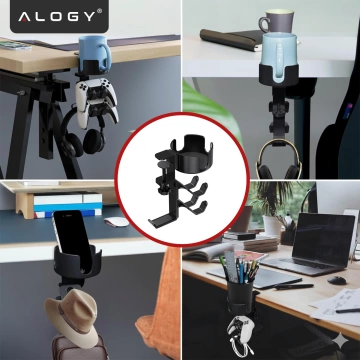 Handyhülle Wasserdichtes Gehäuse Alogy universal IPX8 bis 6,5 Schwarz