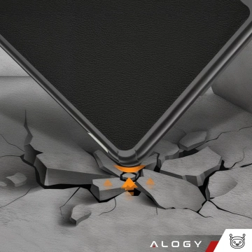 Glashülle für Xiaomi Mi Pad 6 / 6 Pro 11" 2023 Tablet-Hülle Alogy Book Cover Case Schwarz Stylus Free