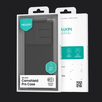 Hülle für Samsung Galaxy S25 Nillkin CamShield Pro Schwarz