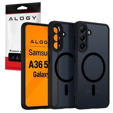 Hülle für Apple iPhone 16 Pro Max Alogy Anti-Shock Hybrid Case für MagSafe Transparent