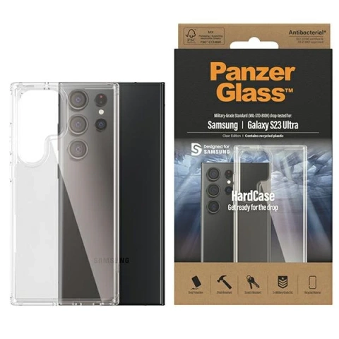 Etui PanzerGlass ClearCase für Samsung Galaxy S23 Ultra S918 klar 0435
