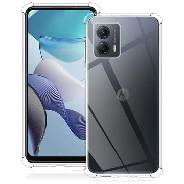 Etui Ochronne Flexair Pro obudowa na telefon do Motorola Moto G53 5G Clear case przezroczyste