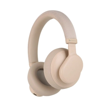 Forcell F-Audio ANC Touch Beat Kabellose On-Ear-Kopfhörer Beige