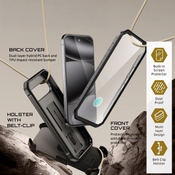 Etui Ochronne do Google Pixel 10 / 10 Pro Supcase Unicorn Beetle Pro Black
