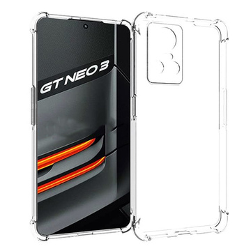 ShockProof Alogy Silicone Armor Case für Realme GT Neo 3 Global Transparent