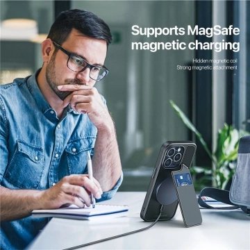 DUX DUCIS Rafi II Mag-Hülle – Rückseite mit Ständer, kompatibel mit MagSafe für iPhone 14 Pro