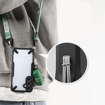 Etui Ringke Fusion X von Samsung Galaxy A35 5G Schwarz