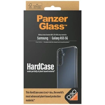 Etui für Samsung Galaxy A55 5G PanzerGlass HardCase D3O Clear