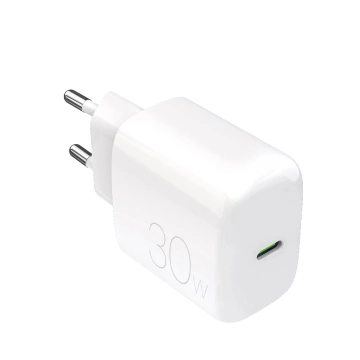 Ładowarka sieciowa Puro PROLITE 30W USB-C biała szybkie ładowanie