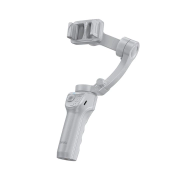 3-Achsen-Gimbal für Smartphone Hoco K24 mit Beleuchtung Grau