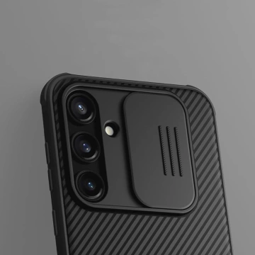 Etui Nillkin Camshield Pro für Samsung Galaxy A55 5G Schwarz