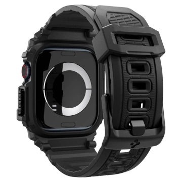 ETUI Z PASKIEM DO APPLE WATCH 10 (46MM) MATTE BLACK SPIGEN RUGGED ARMOR PRO