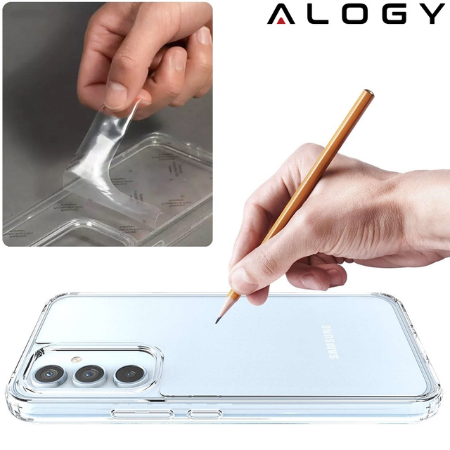 Etui ochronne obudowa Alogy Hybrid Clear Case Super do Samsung Galaxy A54 5G Przezroczyste